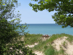 Lake Michigan Recreation Area beach