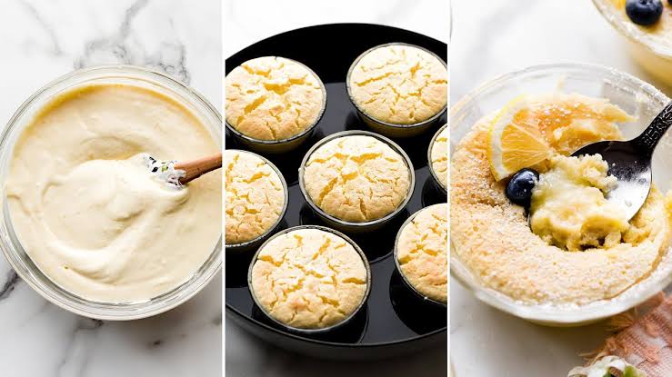 Resep lemon pudding cake yang gampang dan lembut