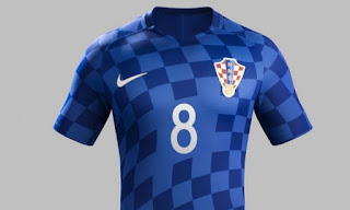 Maillot de l'équipe de Croatie pour l'euro 2016