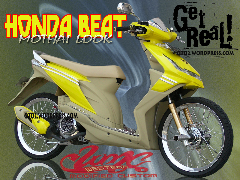 otomotif bike Contoh Modifikasi Honda Beat