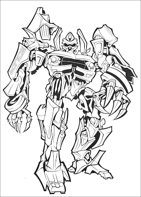 Transformers Coloring Pages