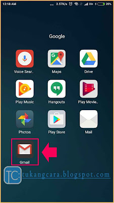 Bikin Email Gmail Lewat HP