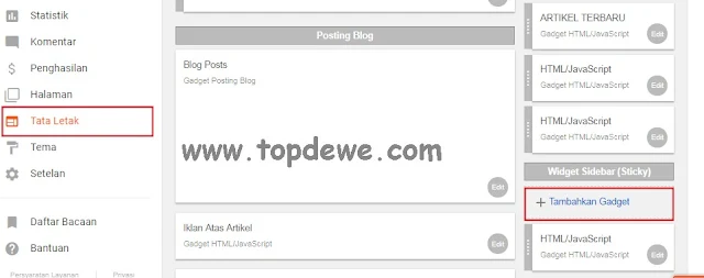 cara pasang flag counter di blog