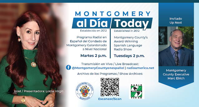 County Executive Elrich Will Join Celebration of the 12th Anniversary and 581st Episode of Award-winning ‘Montgomery al Día” Radio Show on Tuesday, April 2