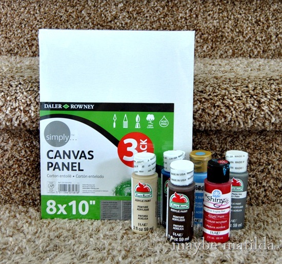 Graphic Canvas Art DIY