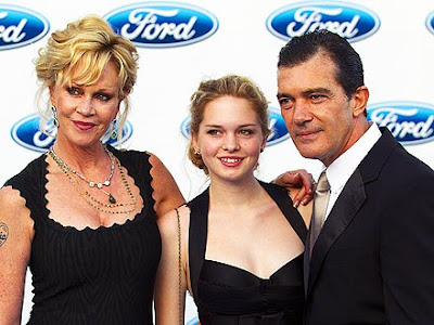 Antonio Banderas and Melanie Griffith attend a charity event