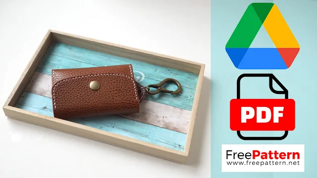 Free Key Case Pattern That Fits Cards - Download A4 Size PDF Now!