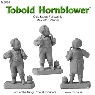 MZ624 Tobold Hornblower Mithril Miniature