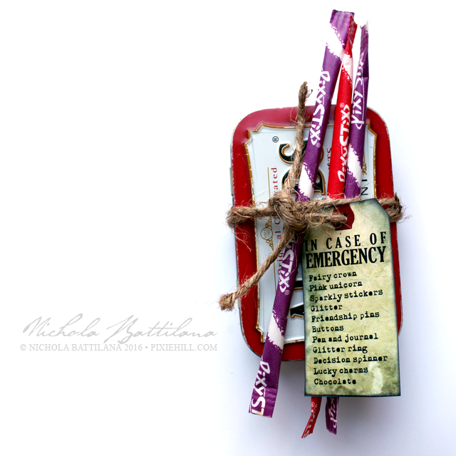 Emergency Altoid Tin Stocking Stuffer - Nichola Battilana