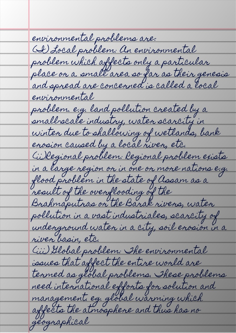 SEBA Class 10 Social Science Chapter-7 Environment and Environmental Problems  2022 Notes