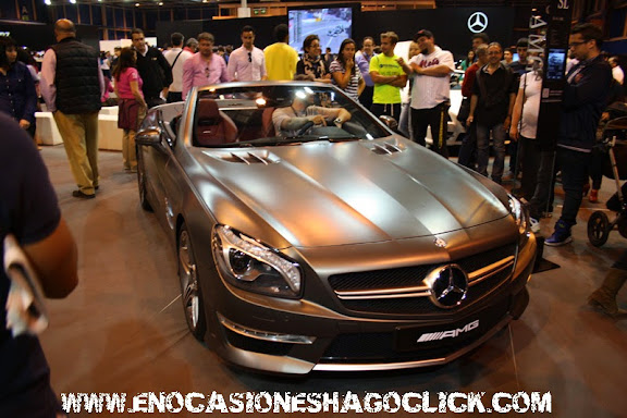 mercedes sl amg salon del automovil de madrid 2014