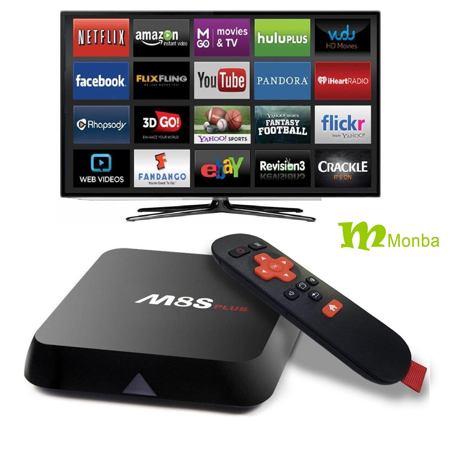 Monba M8S Plus Android TV BOX