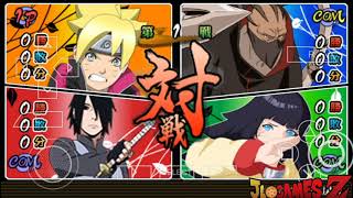 SAIUU!! NOVO (MOD) NARUTO Ultimate NINJA 5 ROAD TO Boruto (Naruto HEROES 3) LITE PARA ANDROID PPSSPP