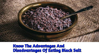the advantages and disadvantages of eating black salt