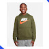 Nike Sportswear Club Fleece Big Kids' (Boys') Pullover Hoodie 