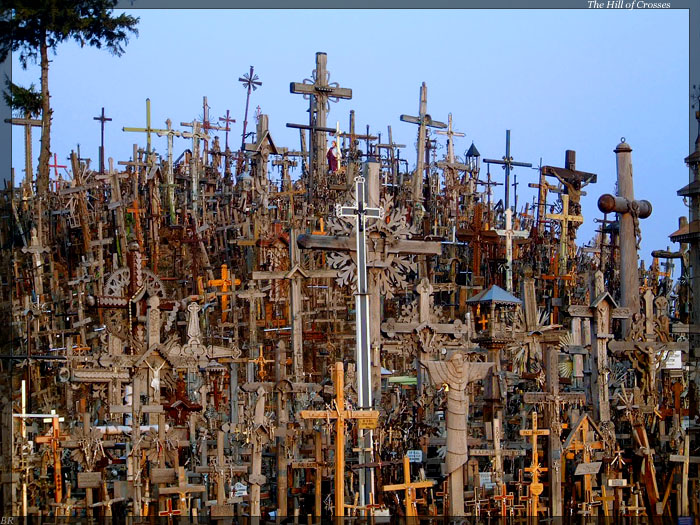 Hill Of Crosses in Lithuania Damn Cool Pictures