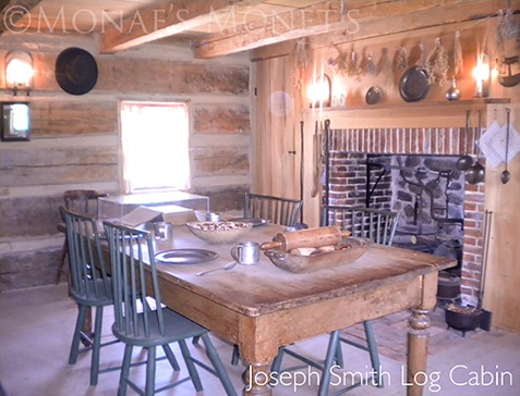 Joseph Smith log cabin blog