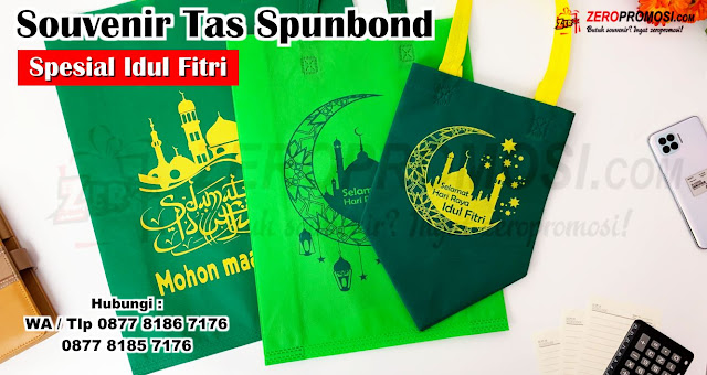 Souvenir Tas Spunbond Idul Fitri Bingkisan Lebaran Murah