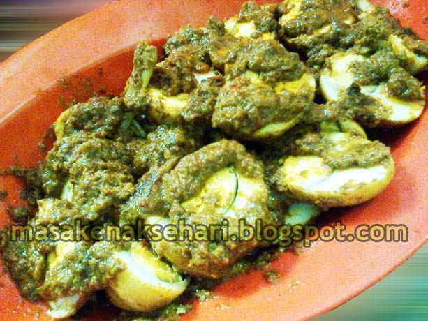 Cara Membuat Rendang Telur