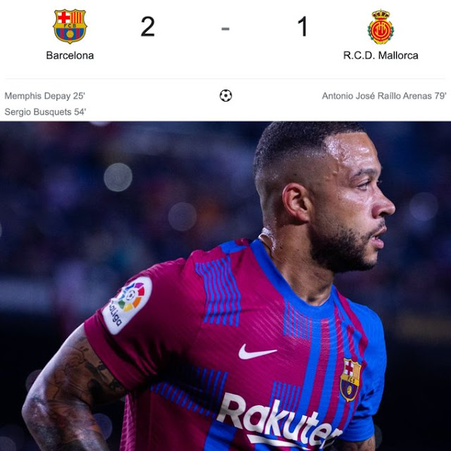 Barcelona 2 - 1 Mallorca