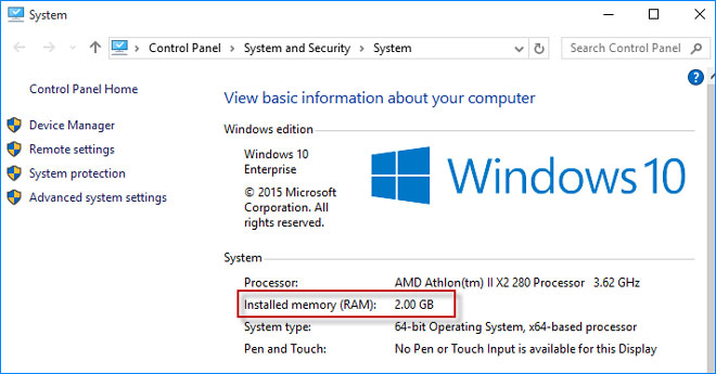 How To Check RAM Memory on Windows 10