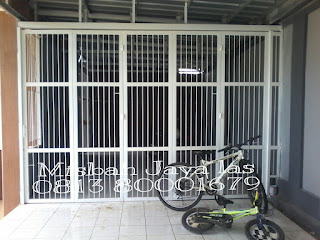 Pintu lipat besi bogor