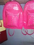 PINK LEATHER SCHOOL BAG FOR KIDS - N3,500