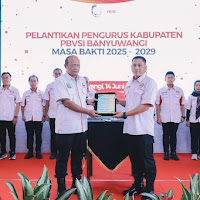 Kapolda Jatim  Lantik Pengurus PBVSI Banyuwangi Masa Bhakti Tahun 2025-2029