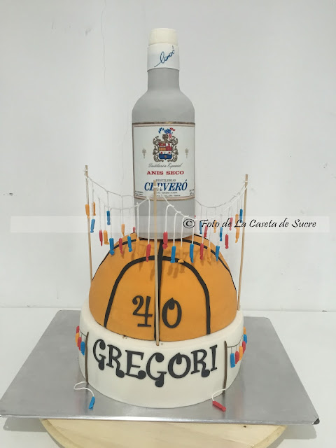 tarta basket y mascleta