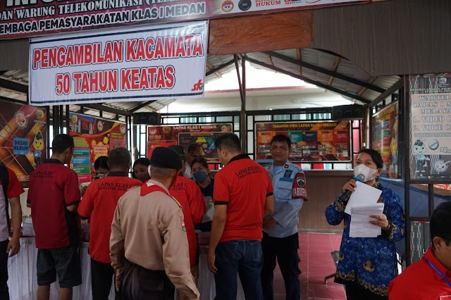 Kepedulian Lapas Kelas I Medan KanwilKumham Sumut Terhadap Kesehatan WBP