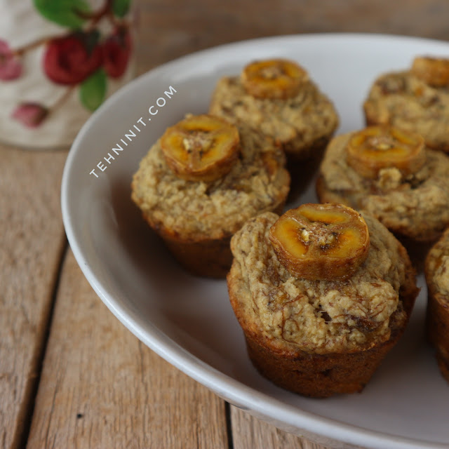 Muffin Pisang Oatmeal