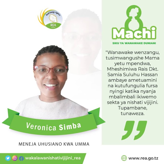 Veronica Simba:Tusimwangushe Mheshimiwa Rais Dkt.Samia, tupambane tunaweza