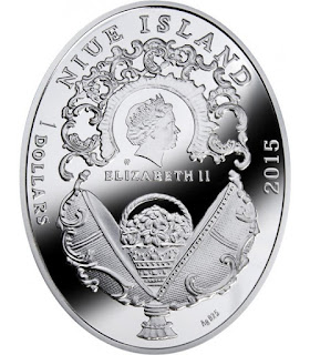 Niue 1 Dollar Silver Coin 2015 Faberge Egg