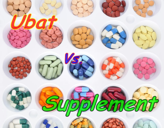 Ubat vs supplement