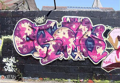 Cork Graffiti Bubble Alphabet
