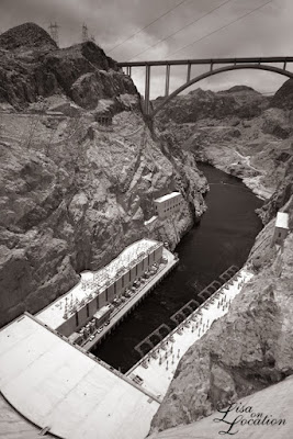 Hoover Dam, infrared, New Braunfels travel photography