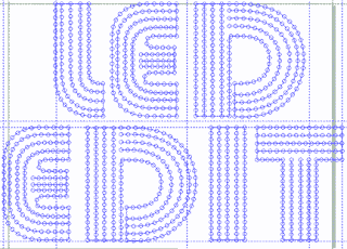 Pixel Led placement guides