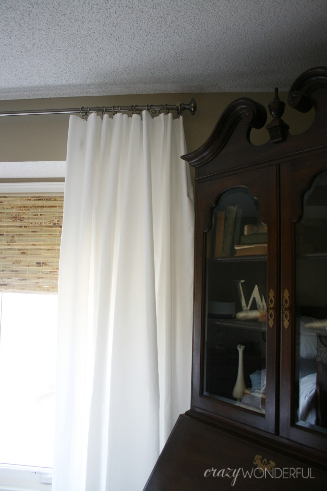 extra wide, extra long, extra cheap curtains - Crazy Wonderful