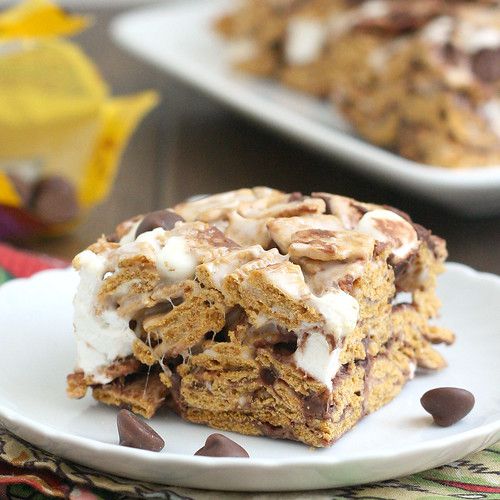 Golden Graham S’mores Squares Recipe