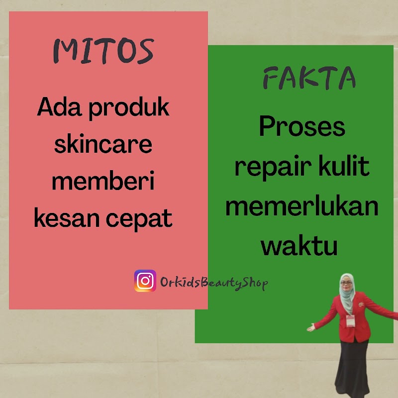 MITOS DAN FAKTA SKINCARE BY CIK ORKID MARY KAY