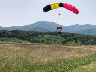 Skydive Hokkaido　Landing to Apple Port Yoichi