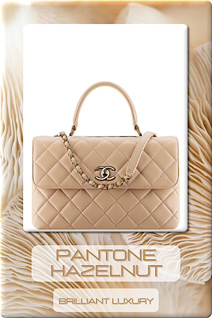 ♦Pantone Fashion Color Hazelnut #pantone #fashioncolor #beige #shoes #bags #brilliantluxury