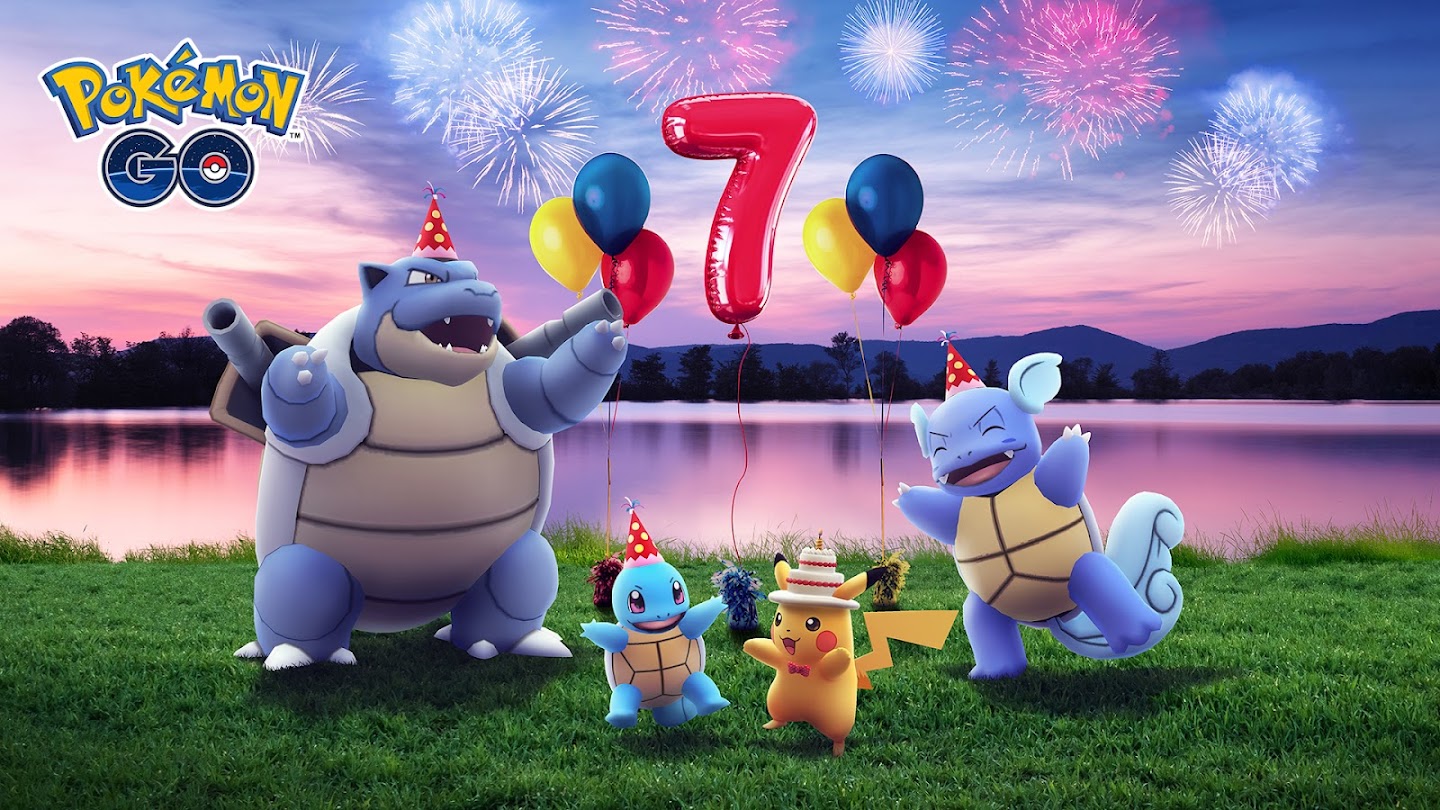Feliz aniversário de seis anos, Pokémon GO!