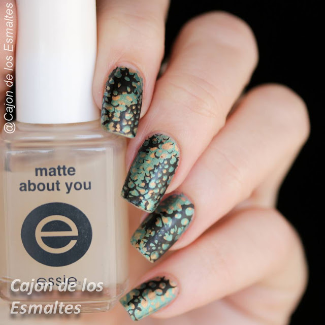 Paso a paso - animal print - Uñas de Serpiente