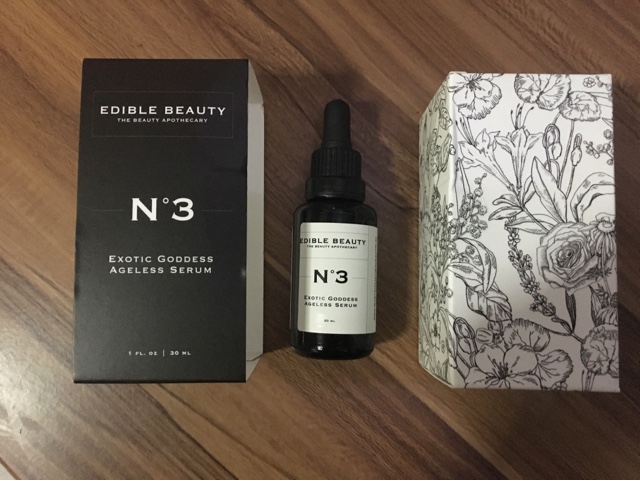 Edible Beauty Exotic Goddess Ageless Serum Review