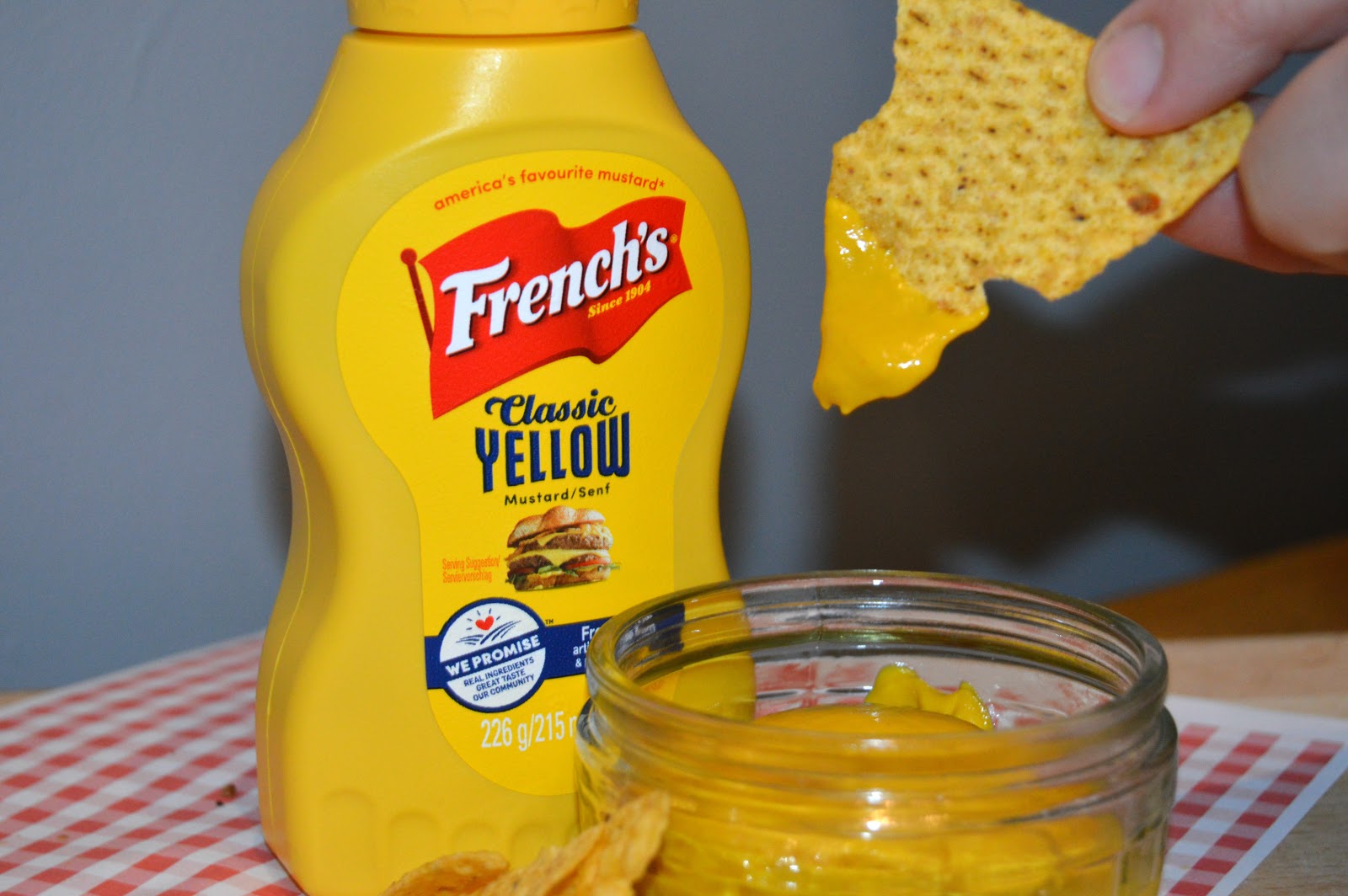 Making a Club Sandwich and French's Mustard
