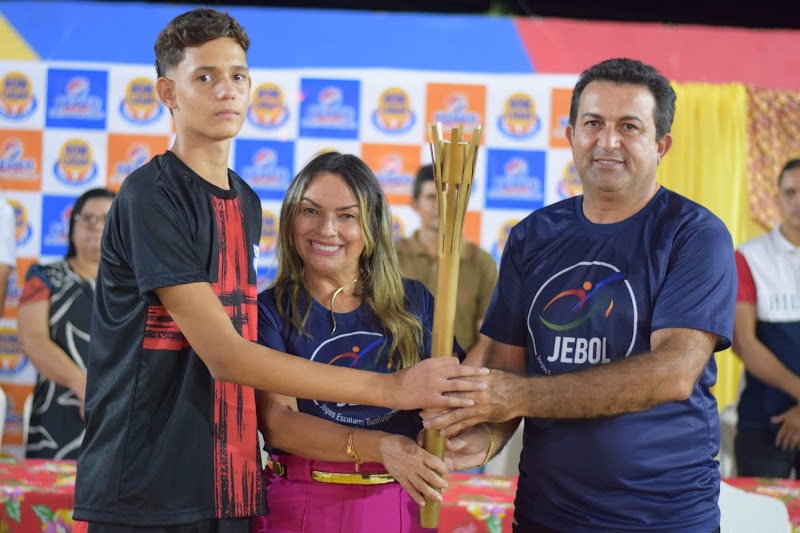 Festa marca abertura da 2º edição dos Jogos Escolares de Bom Lugar