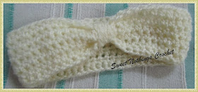 free crochet pattern, cute shelled headband pattern,