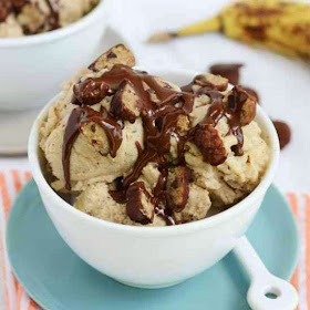 Picture of banana cookie dough ice cream