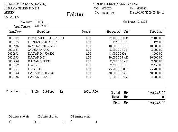 Format Kode Dan Penomoran Faktur Pajak  Share The Knownledge